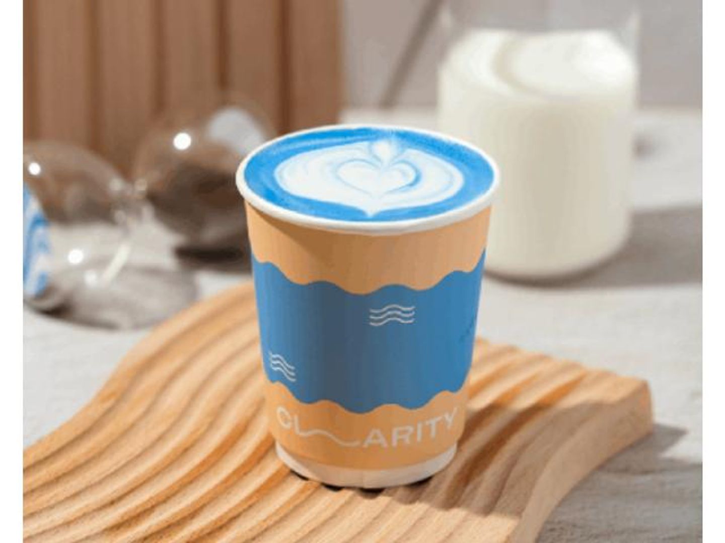 Spirulina Latte
