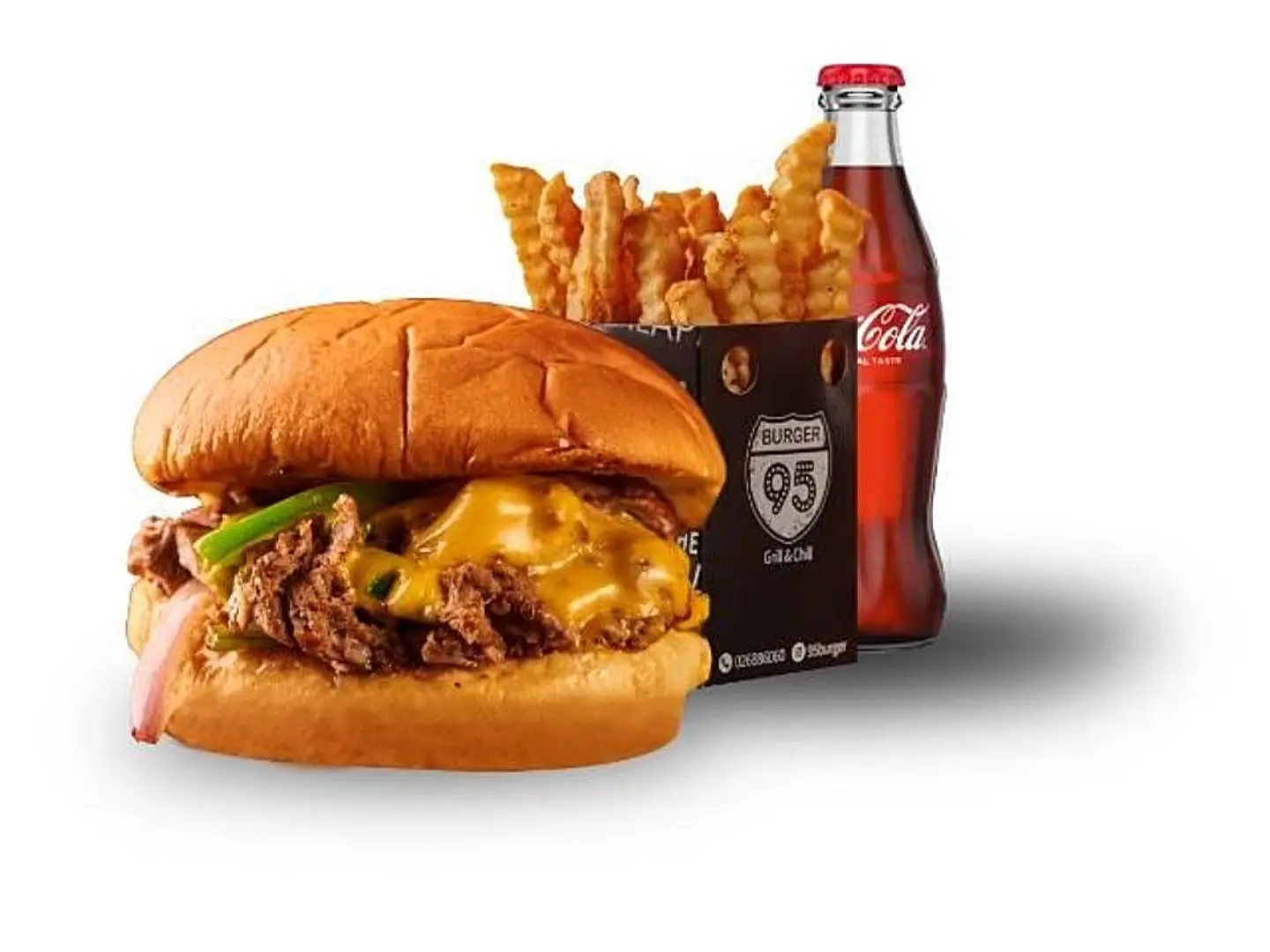 وجبه ستيك برجر لحم