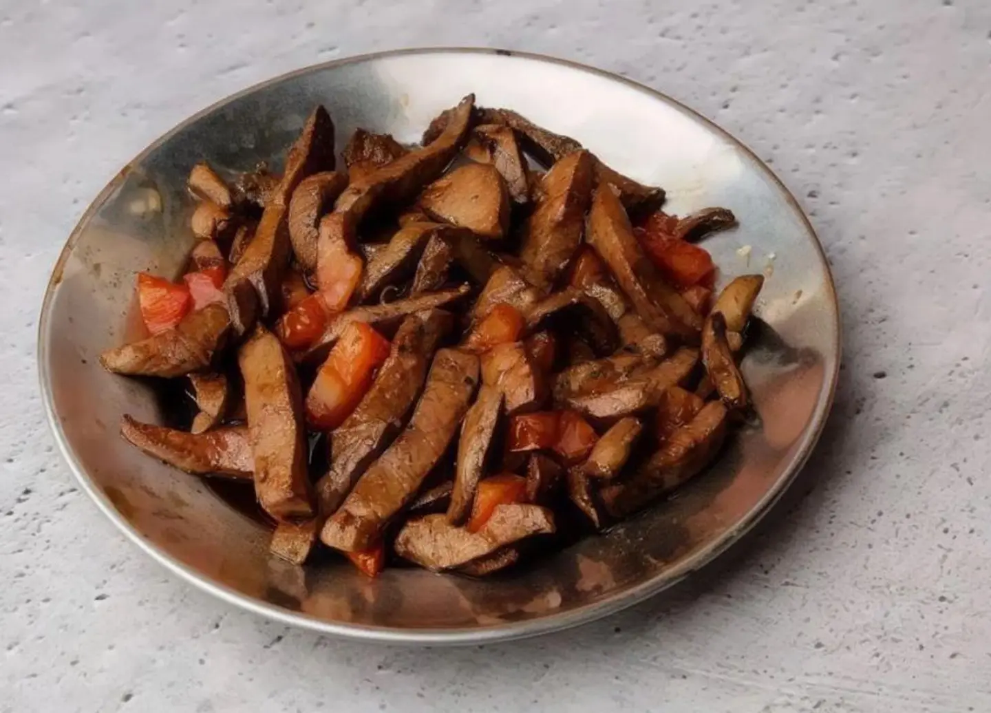 Fresh Stuffed Liver Plate