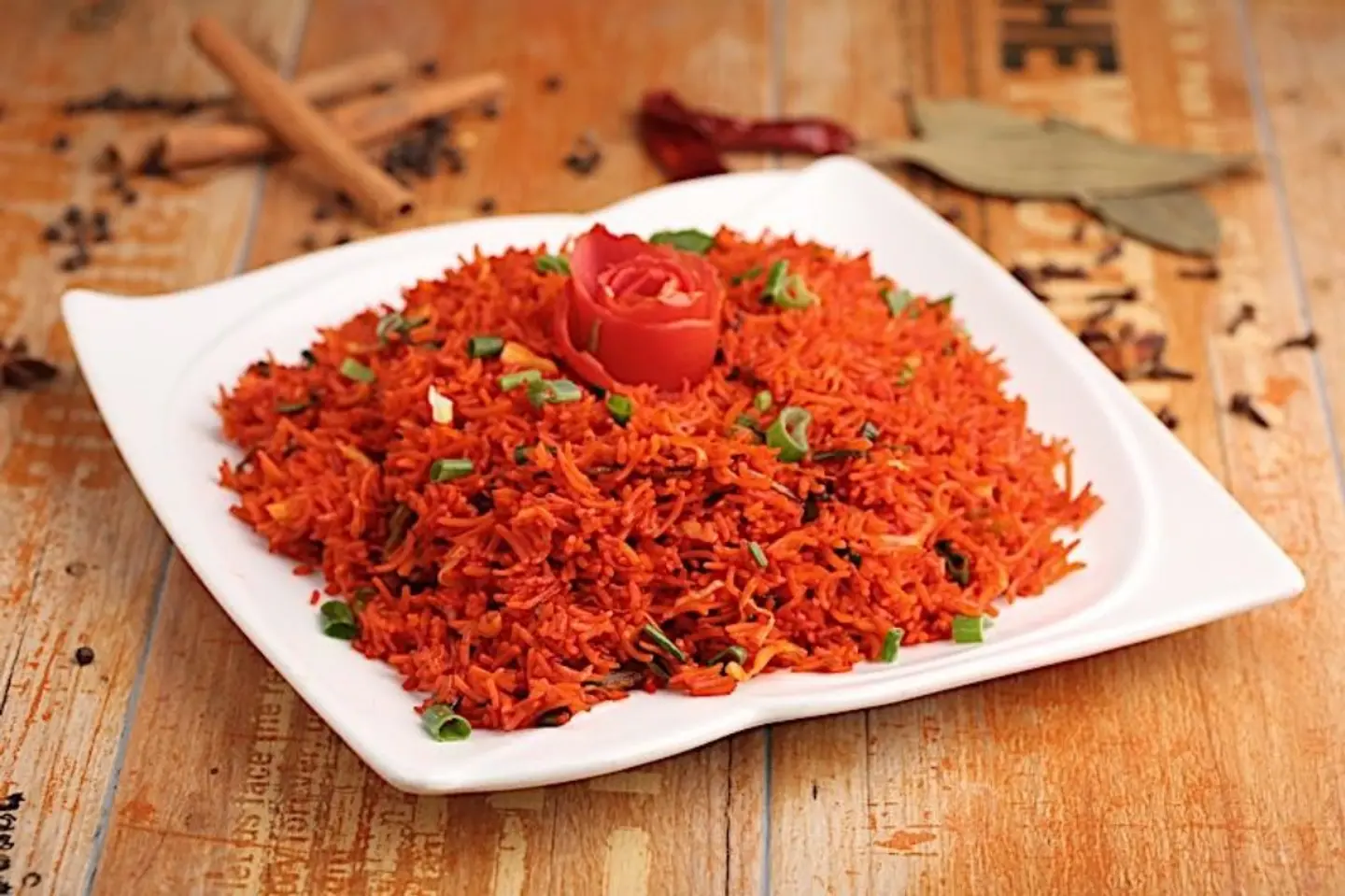 رز مقلي خضروات سجوان