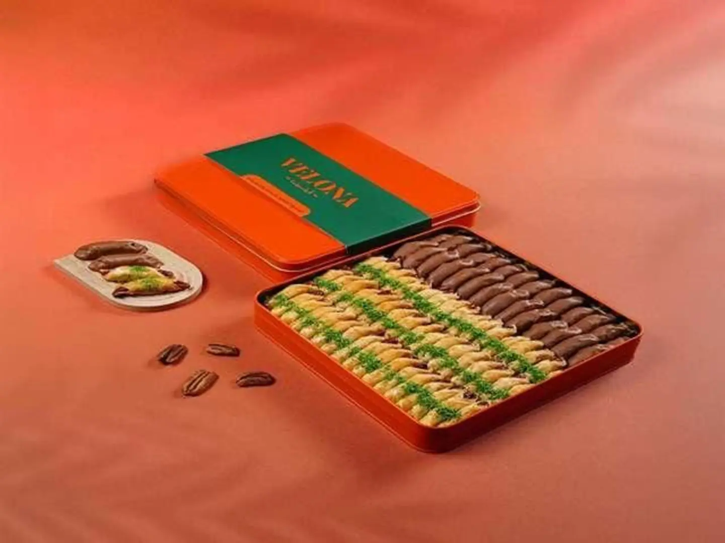 Pecan Baklawa And Chocolate Velona