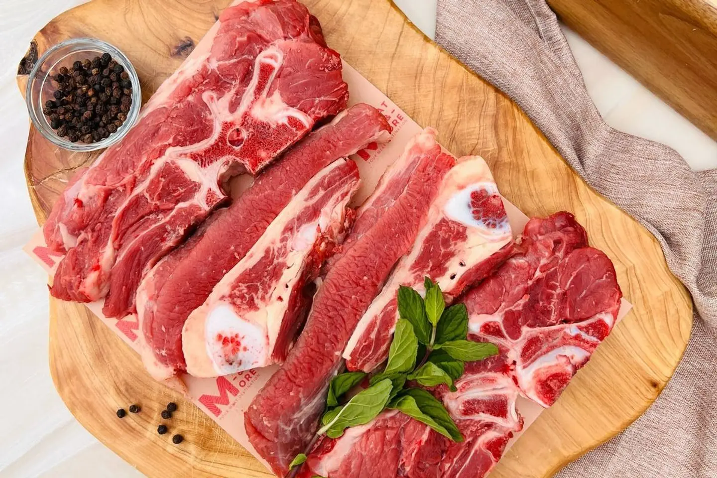 كيلو قطع عجل مشكلة بالعظم طازج