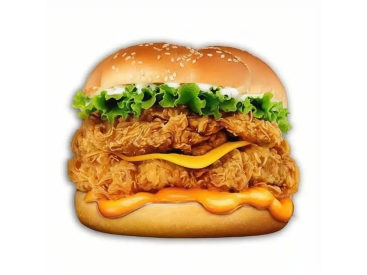 Double Crispy Burger