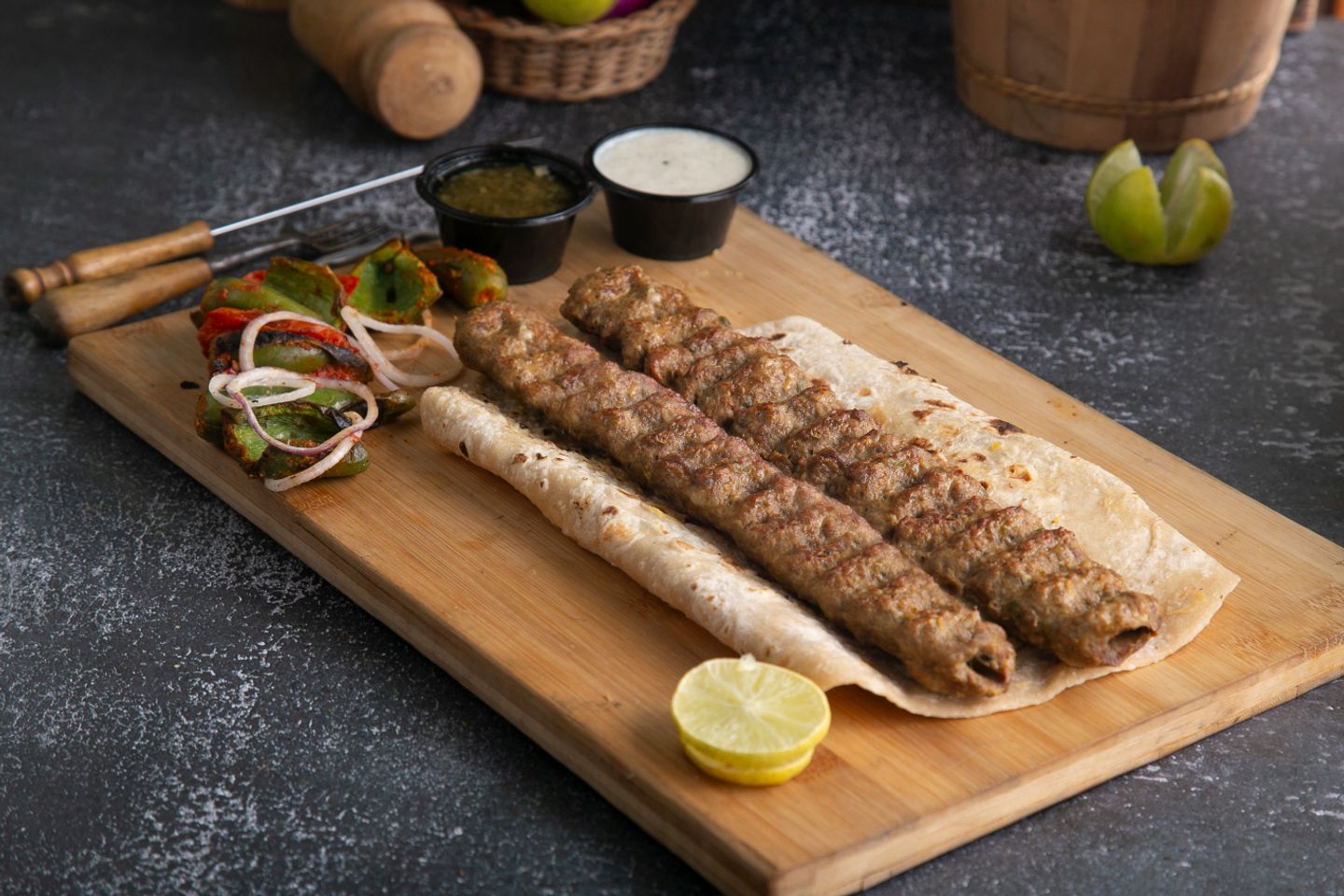 Chicken Adana Kabab