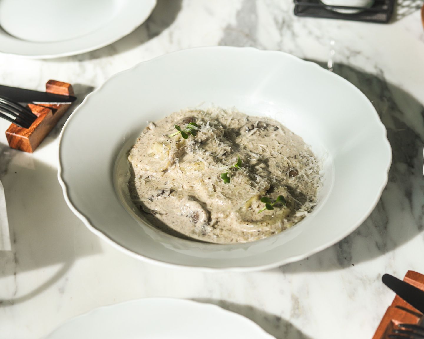 Ravioli Cream Mashhroom