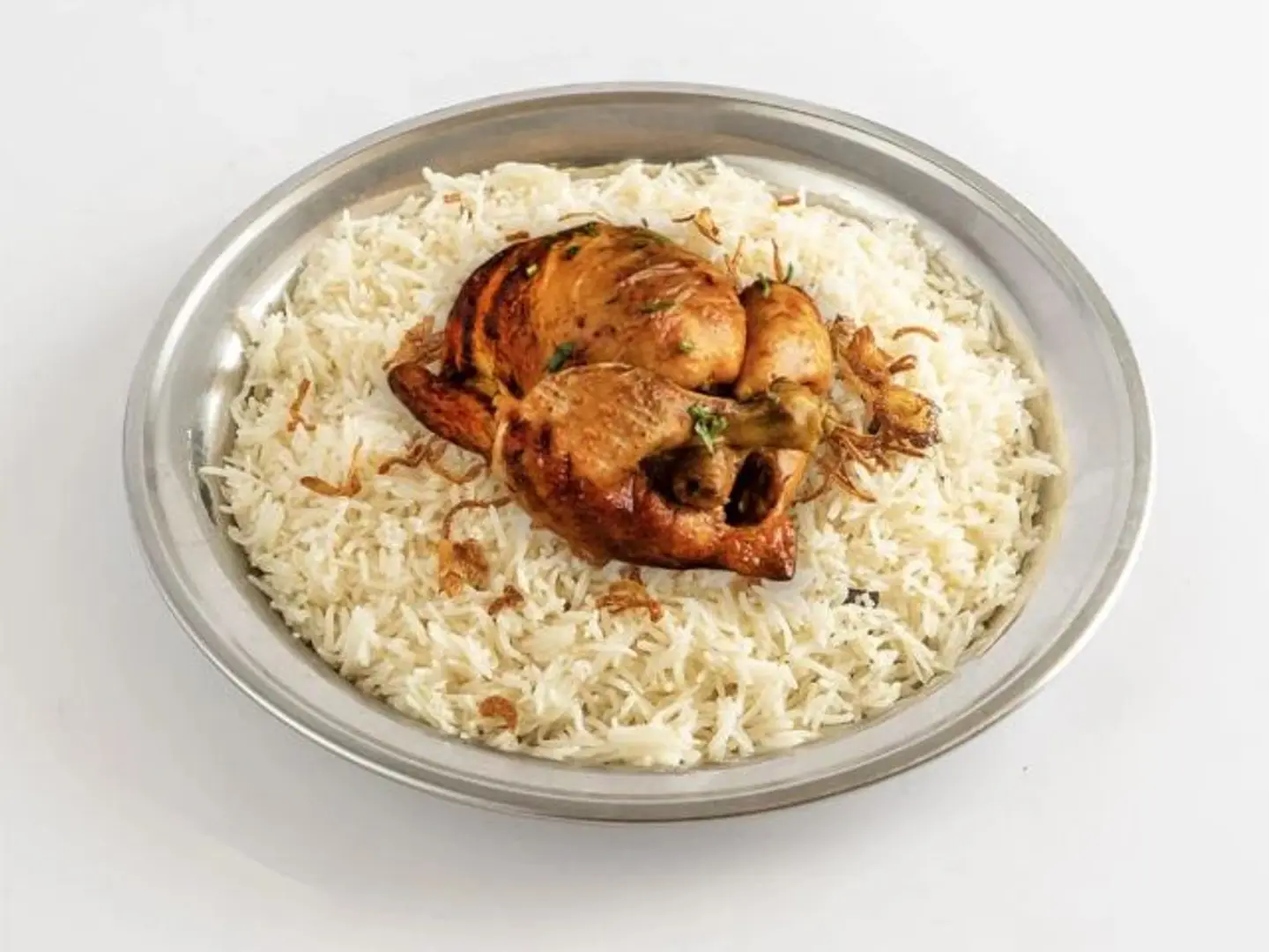 شوايه مع الرز - نصف شوايه مع الرز