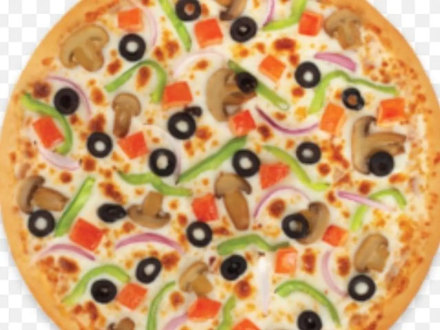 بيتزا خضار صغير