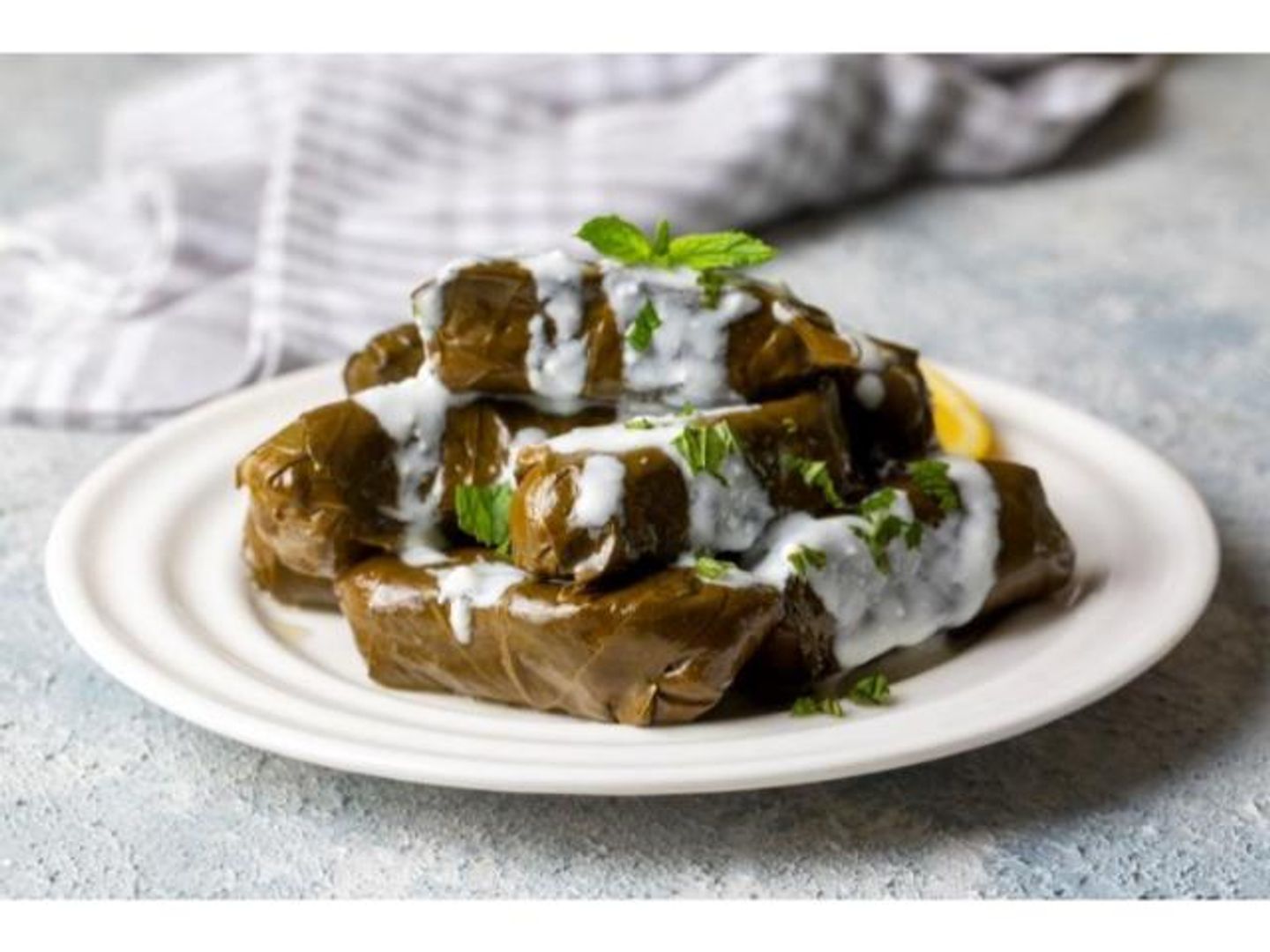 فتة ورق العنب