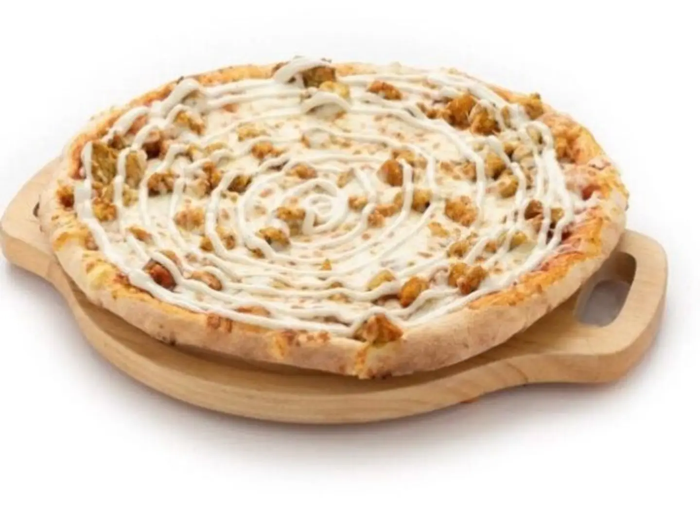 بيتزا دجاج رانش كبير