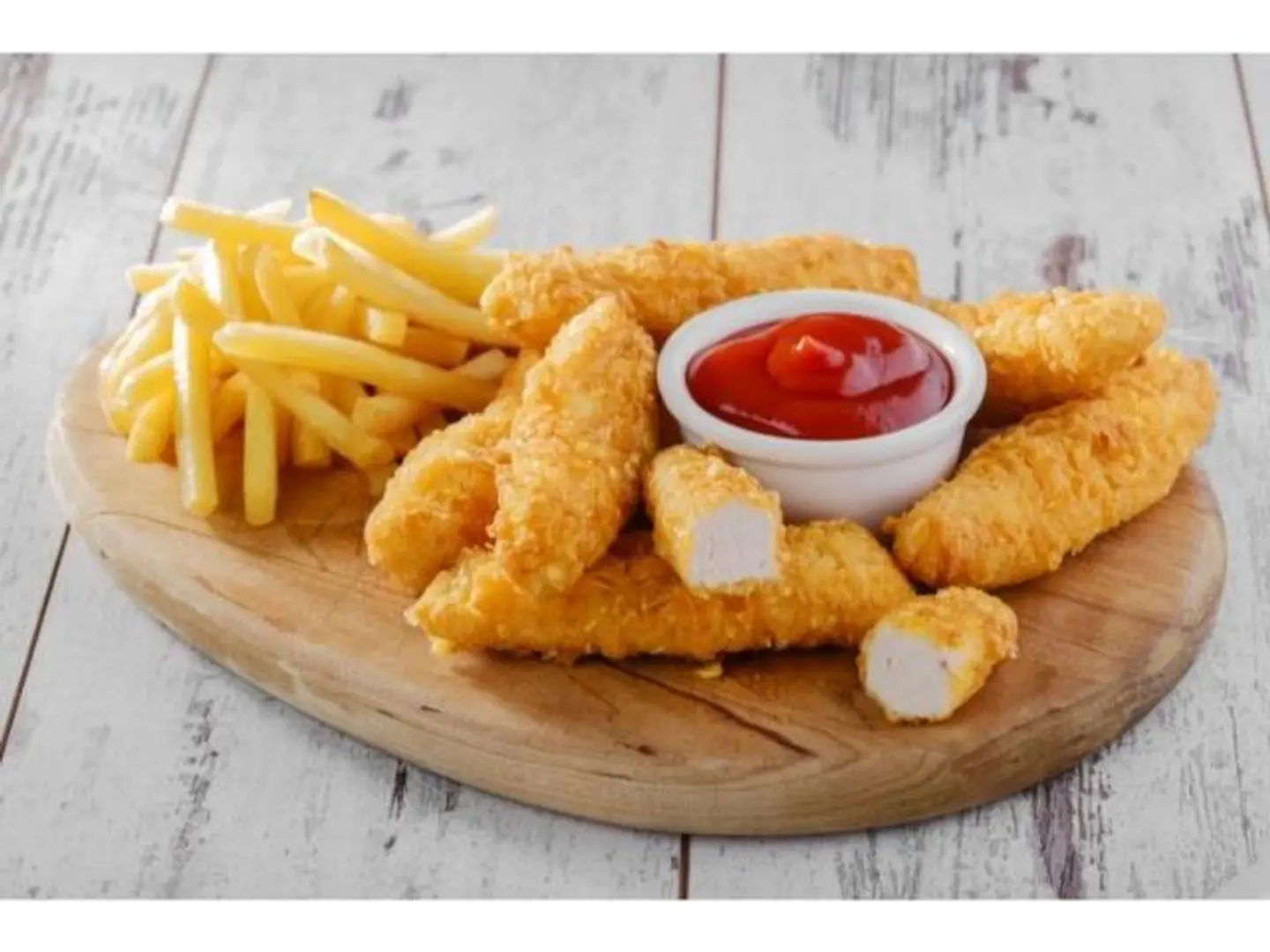 Strips And Sauce Fries