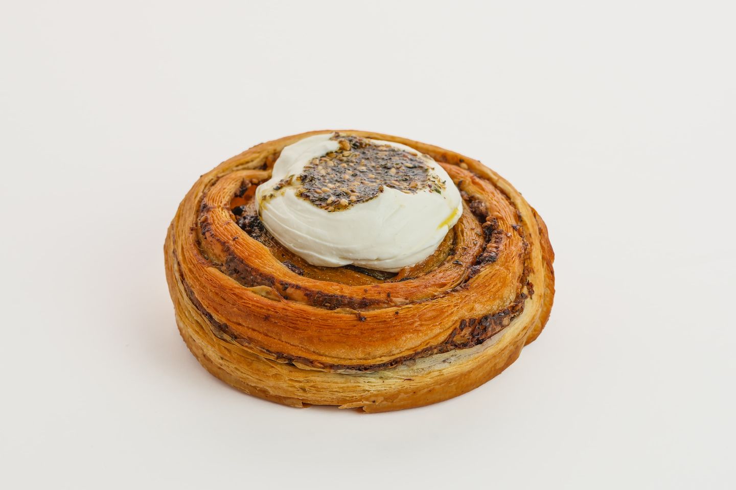 Labneh Olives Thyme Rolls