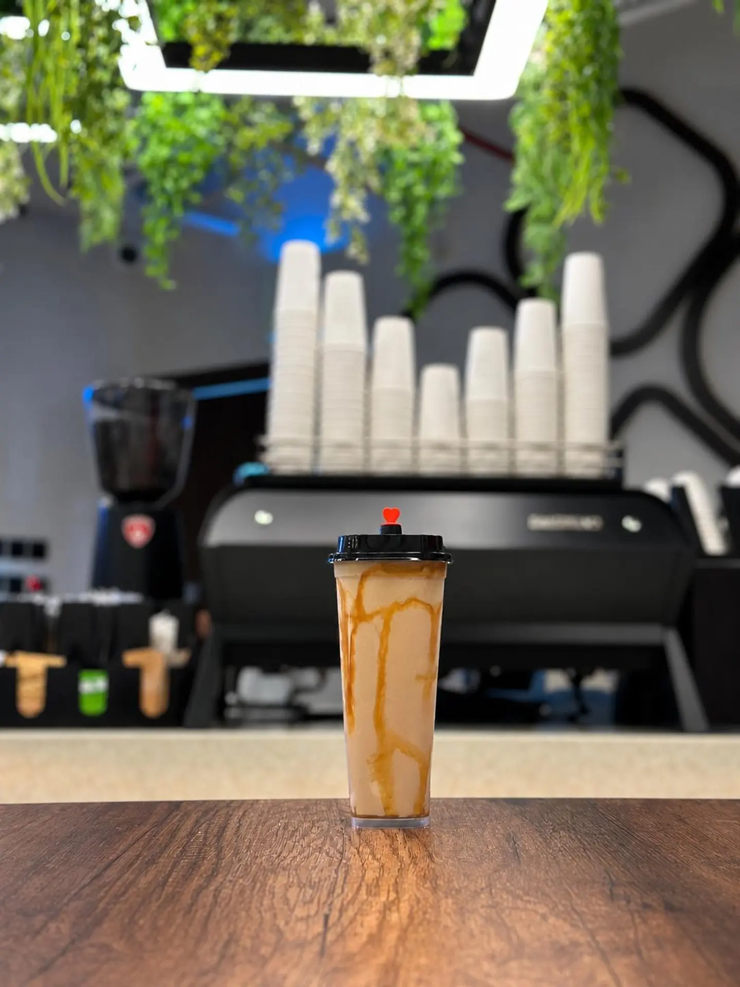 Blended Ice Caramel 16 Oz