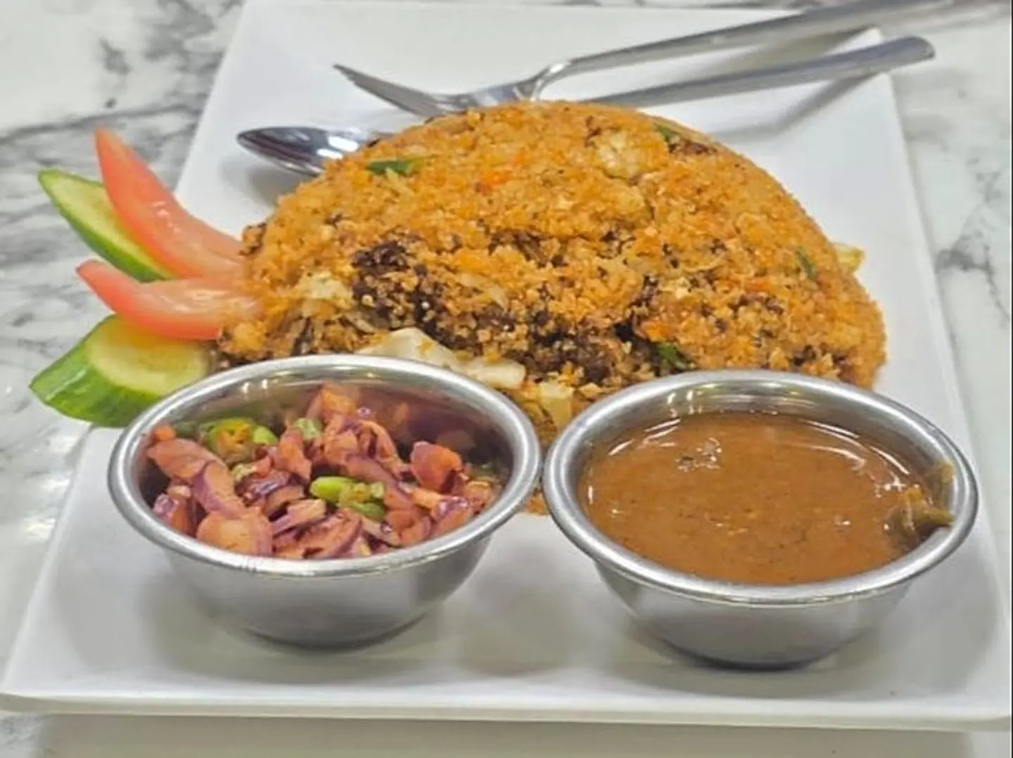 Puttu Kottu With Vegetables Or Egg