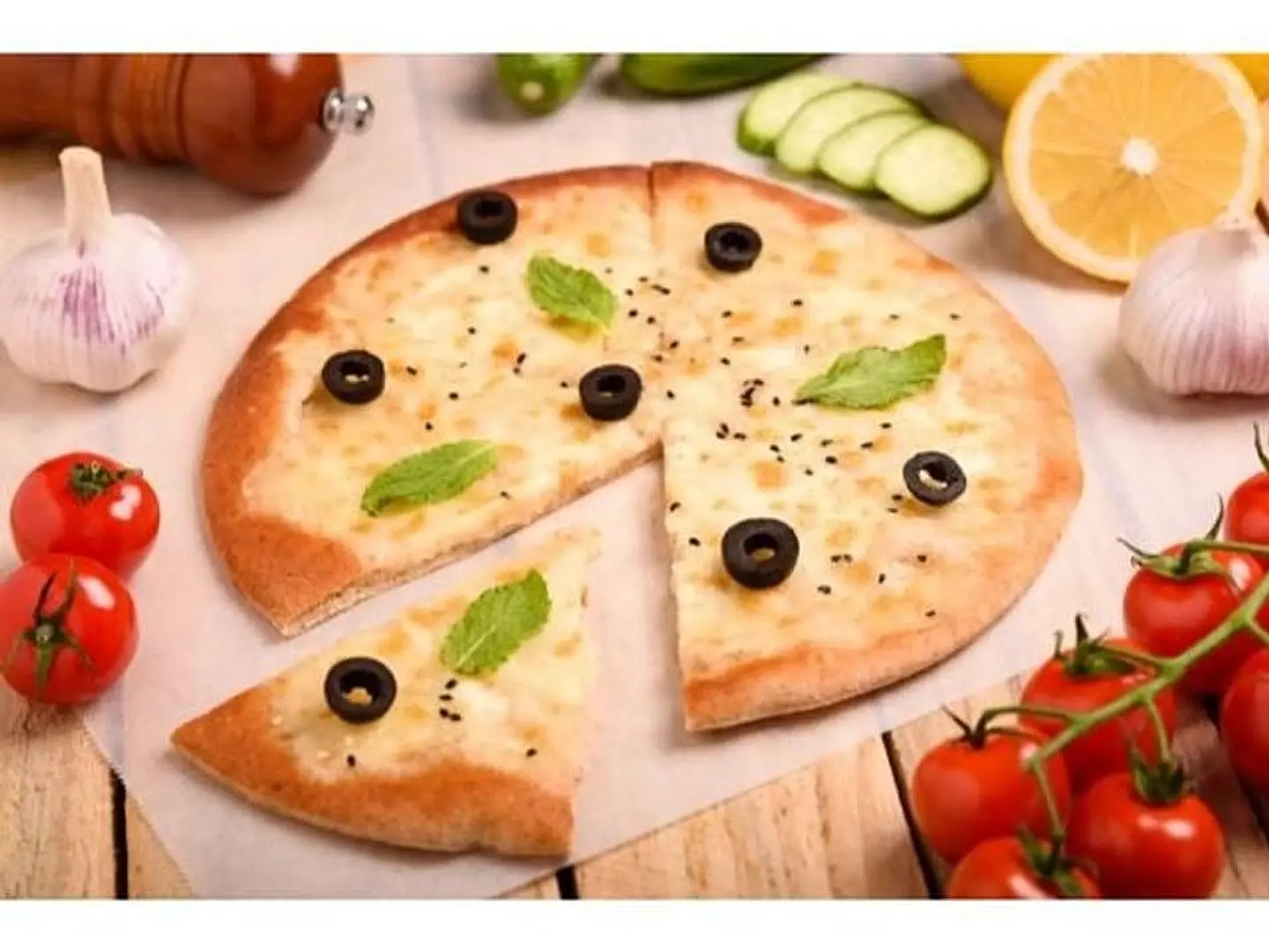 جبنة سائلة بالزيتون