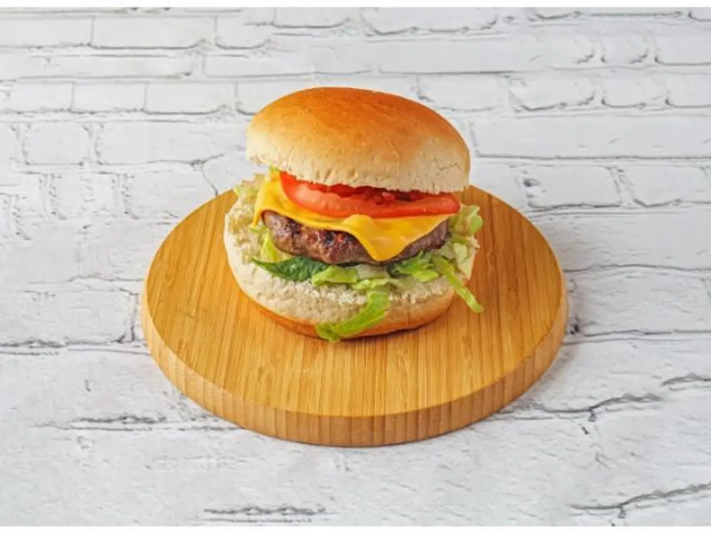 برجر لحم بالجبنة دبل