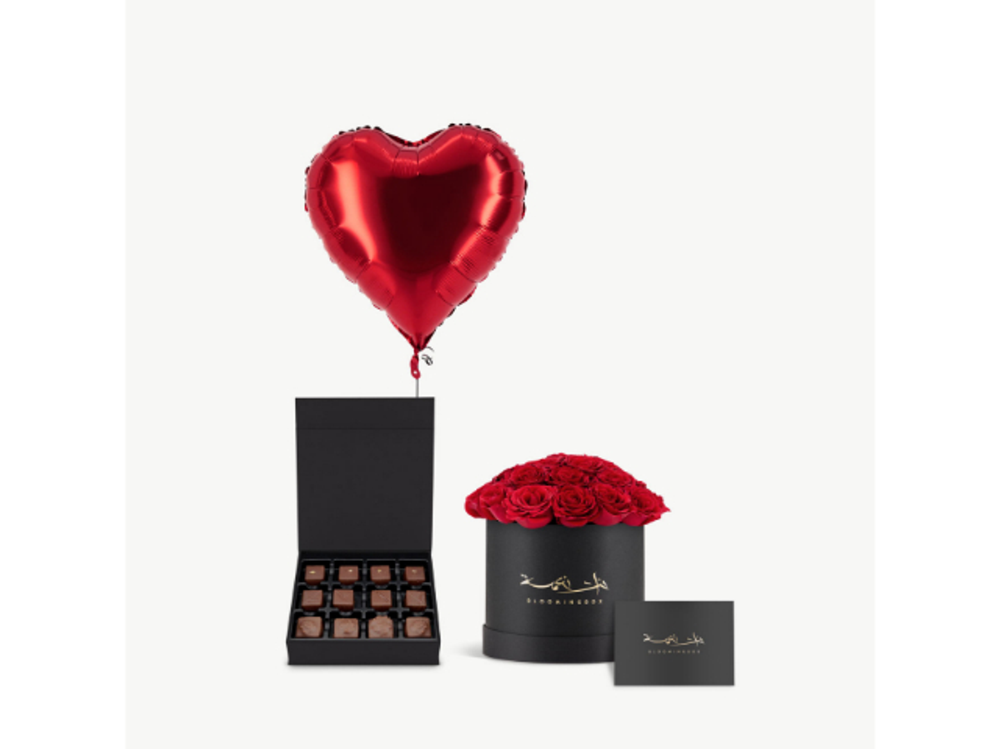 Red Roses & Treats Bundle