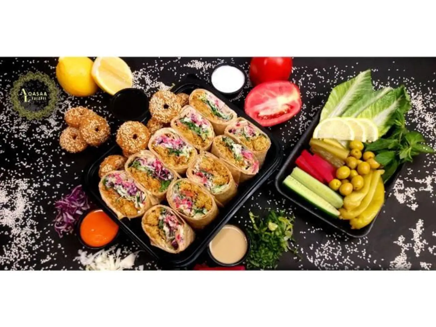 فلافل عربي دبل