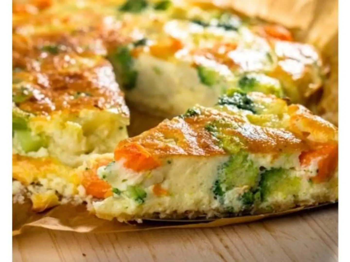 فطيرة بيض بالخضار