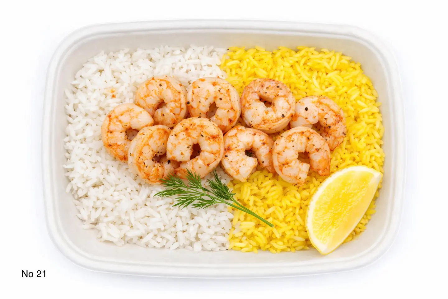 Shrimp & Rice (Low Calories)