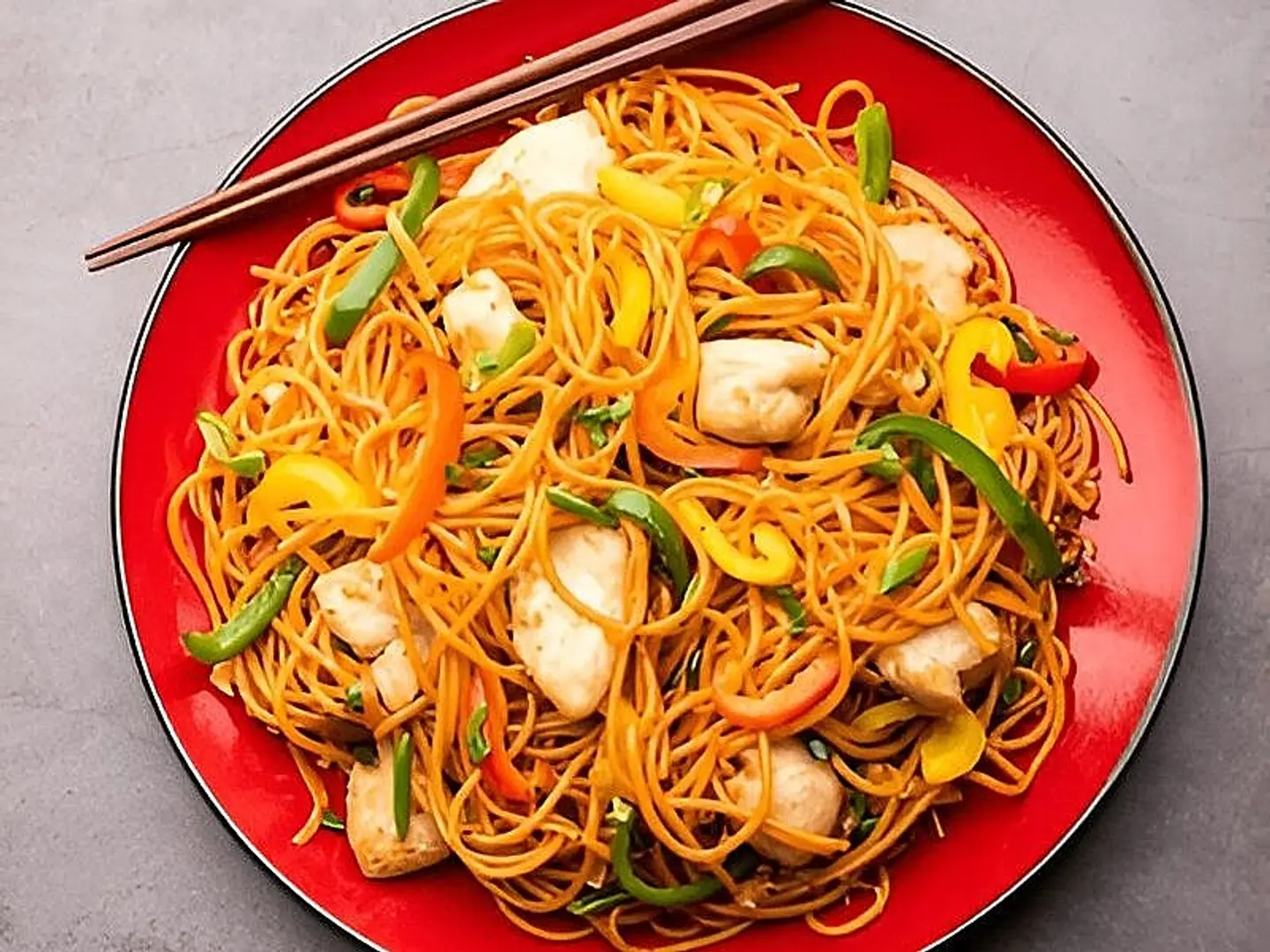 نودلز الدجاج