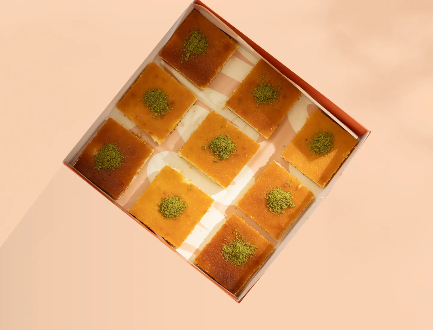 Basbousa With Cream