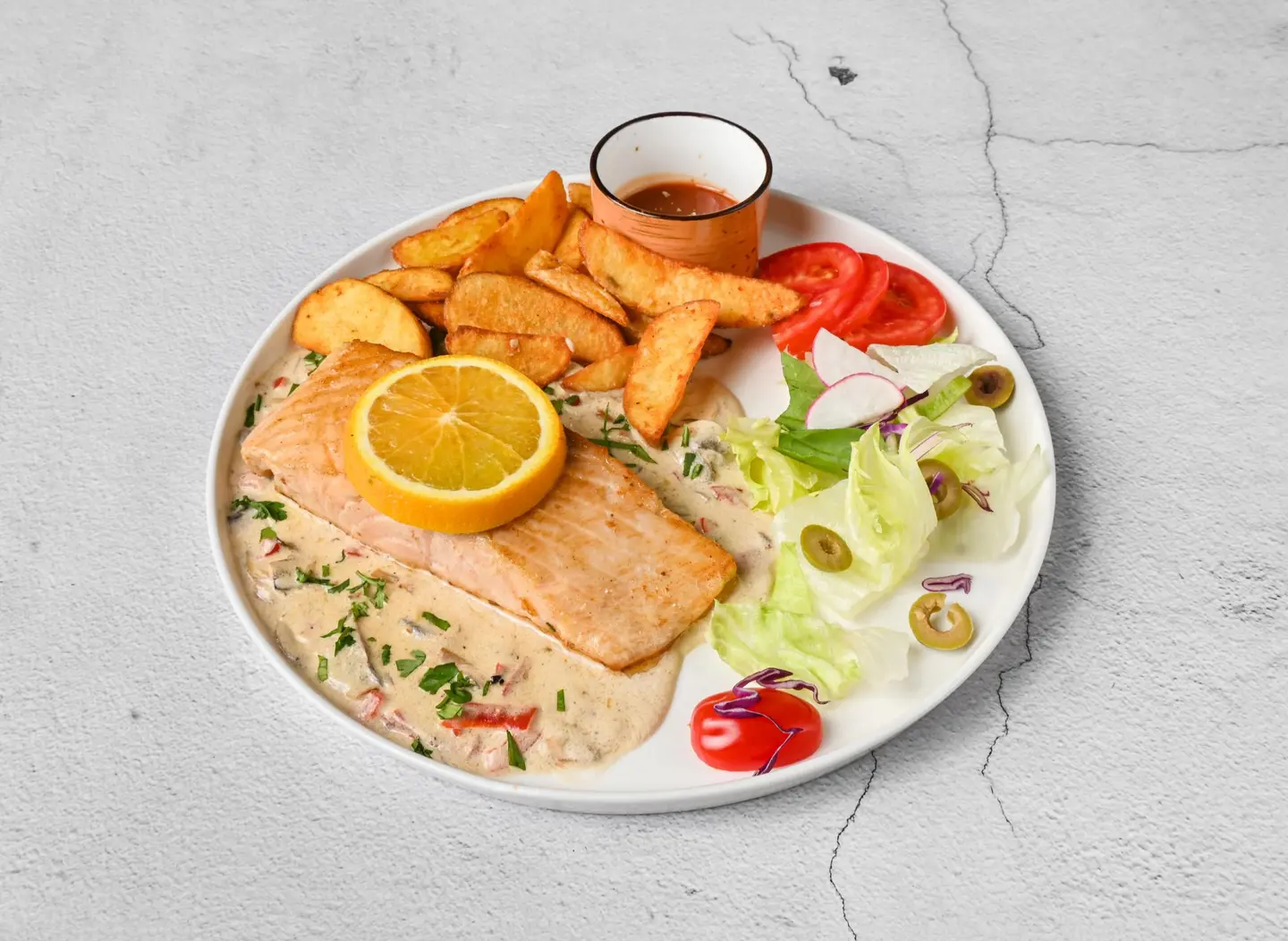 ستيك سالمون