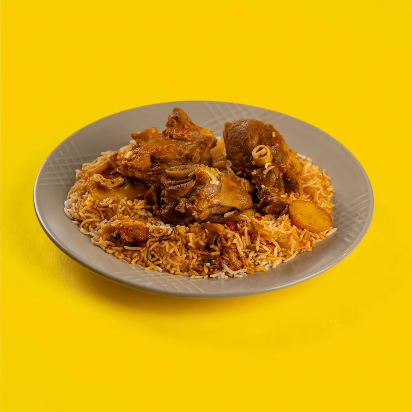 مضغوط لحم مع خضار