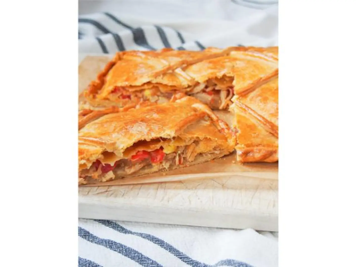 Tuna Pie With Two Cheeses