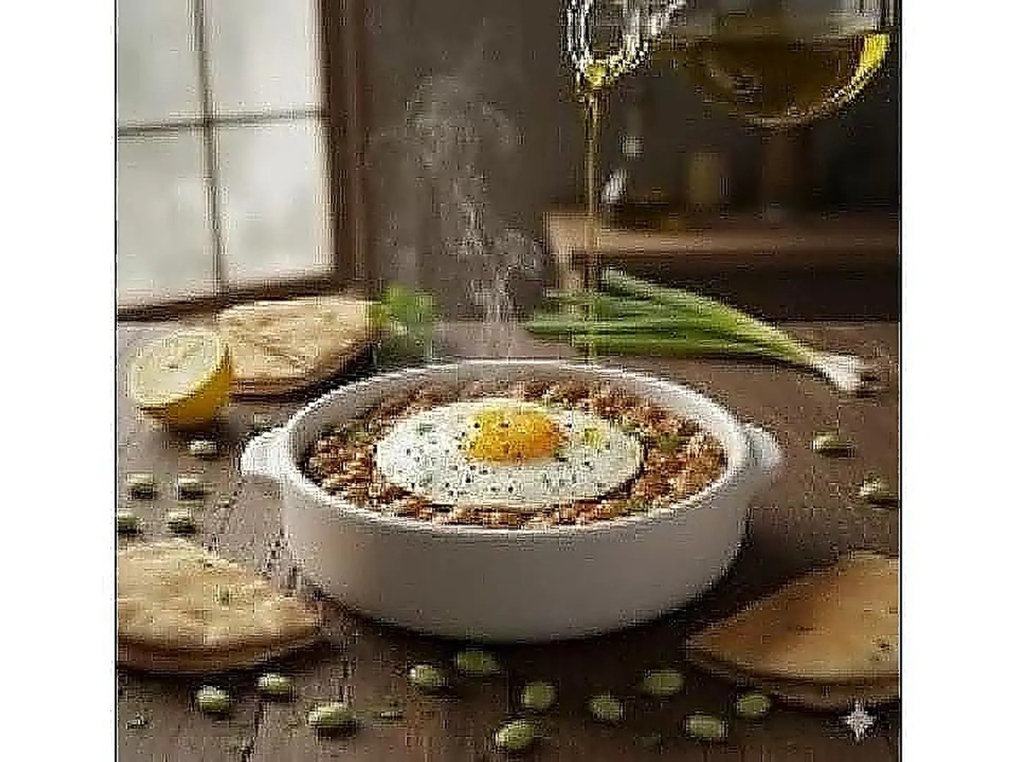 فول بالبيض صغير