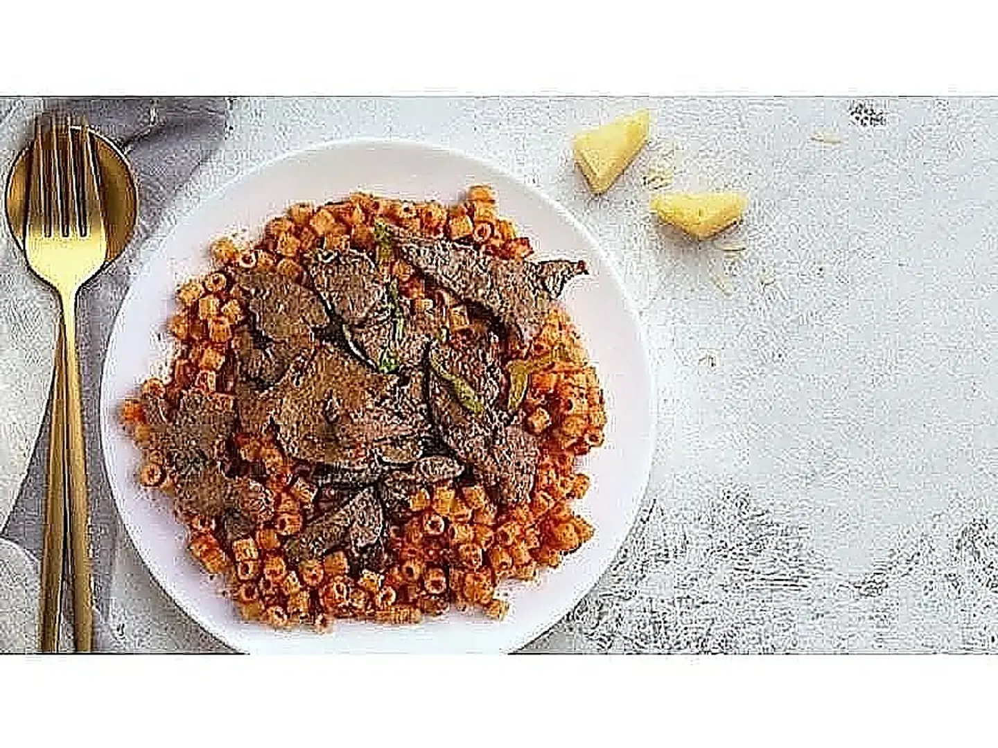 مكرونة كبدة