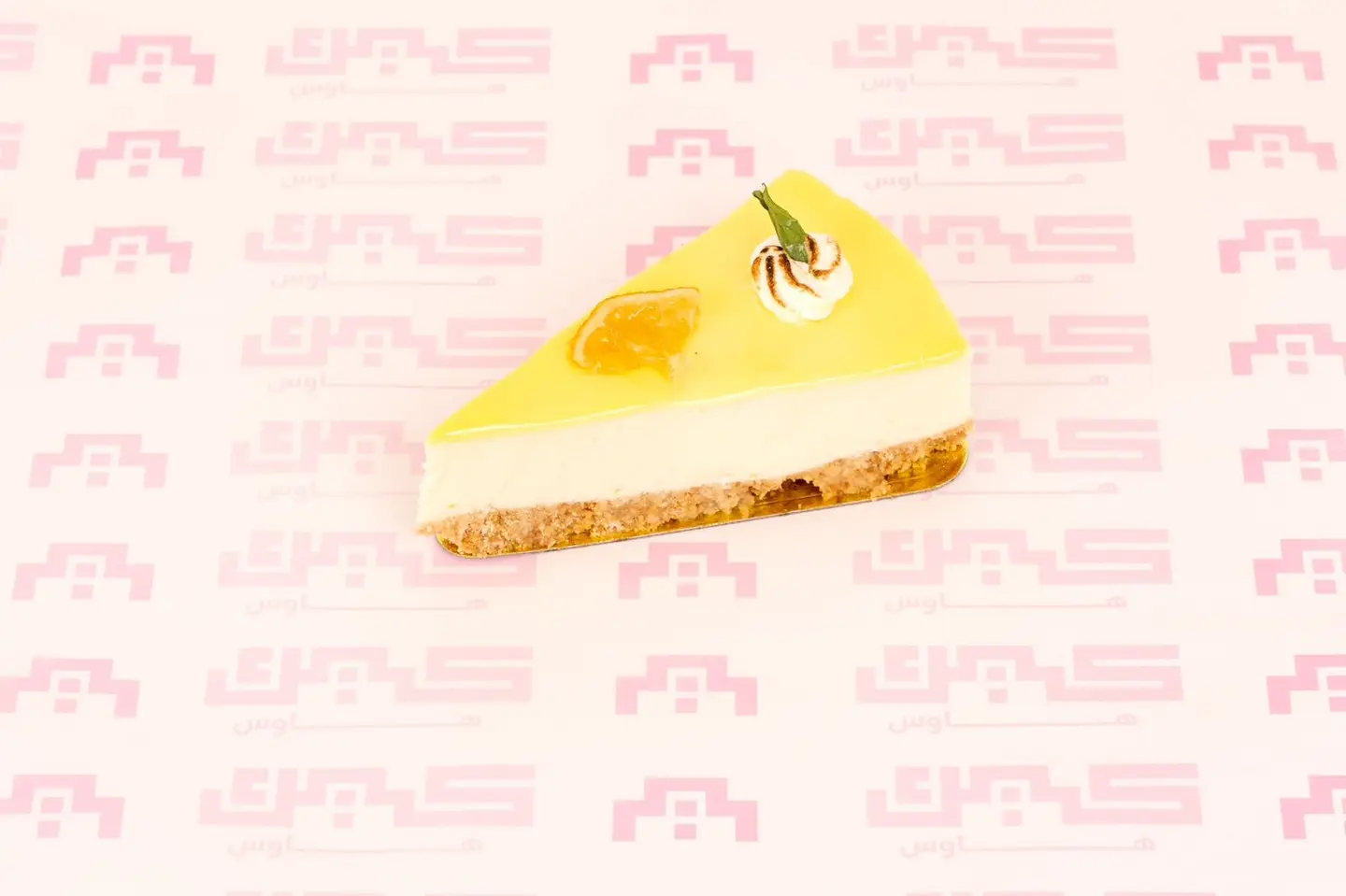 تشيز كيك الليمون قطعة واحده