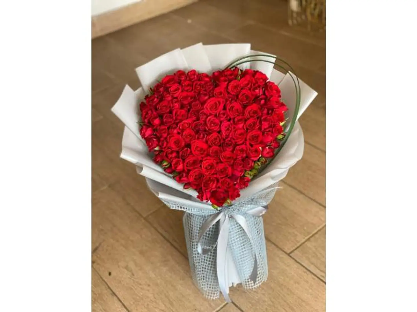 Red Heart Bouquet