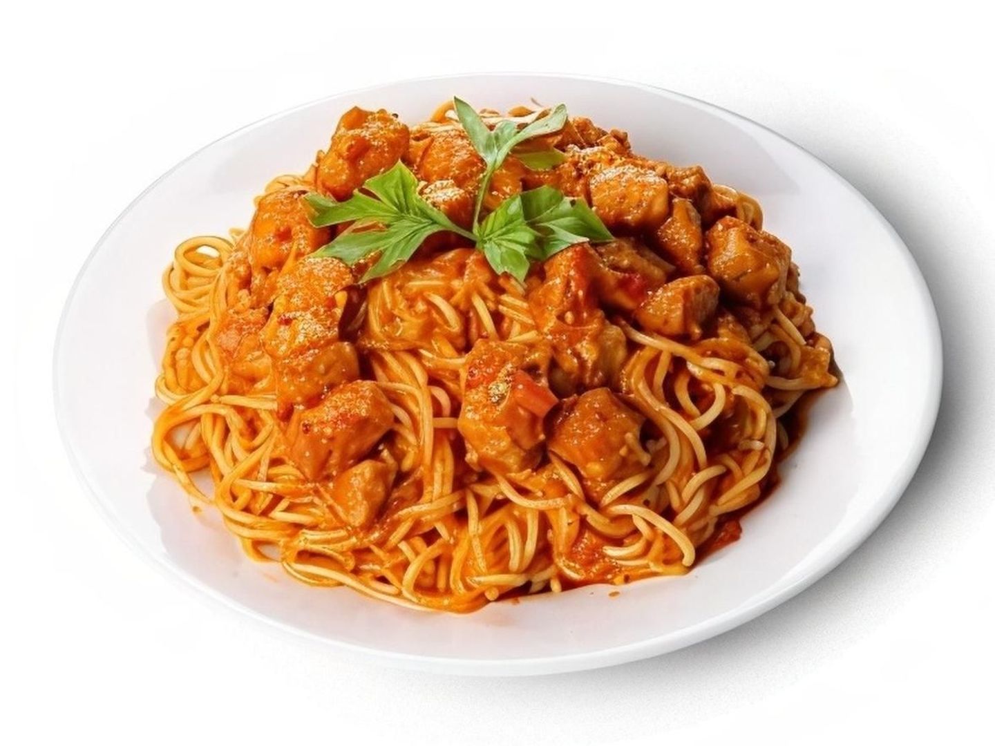 Spaghetti With Shrimp
