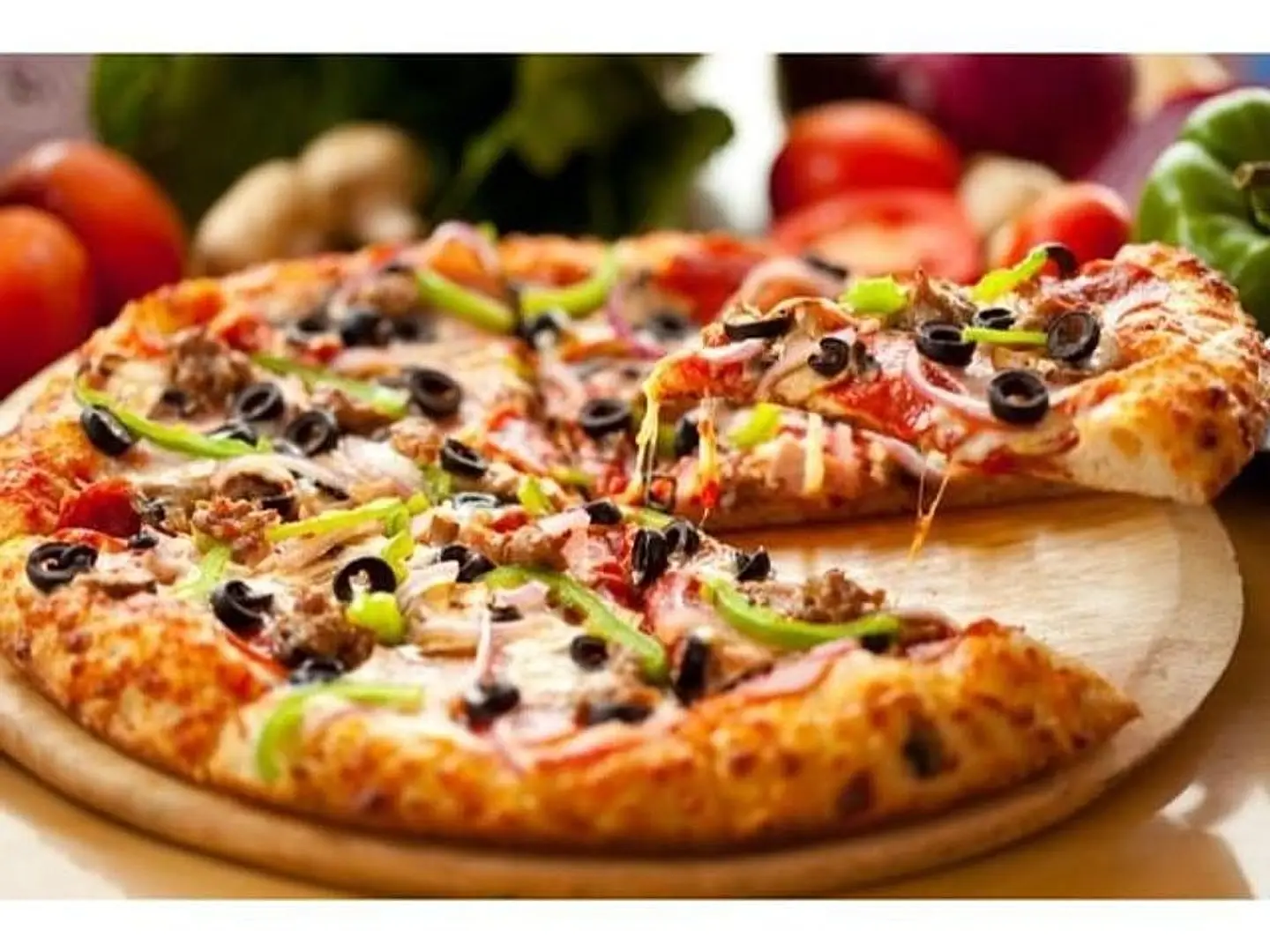 Vegetable Pizza