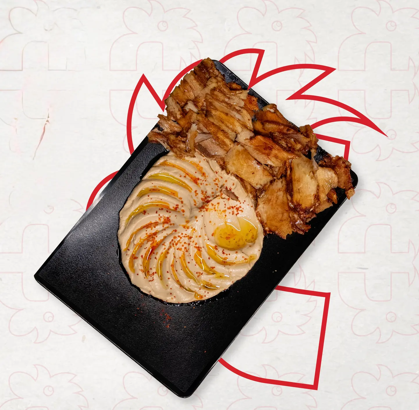 حمص مع الدجاج