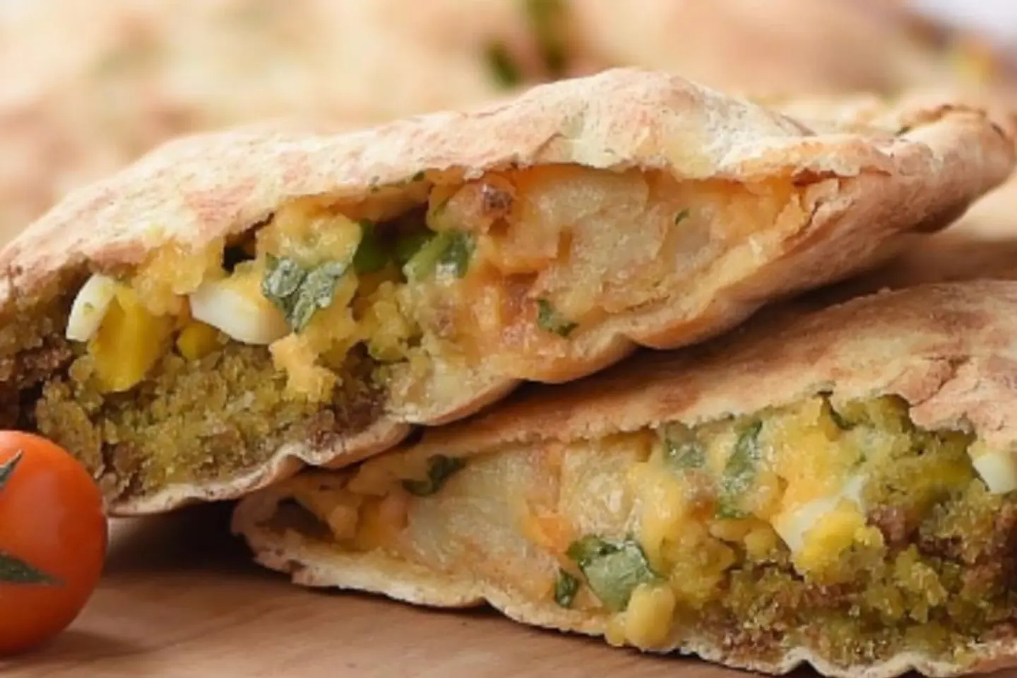 Falafel Calzone
