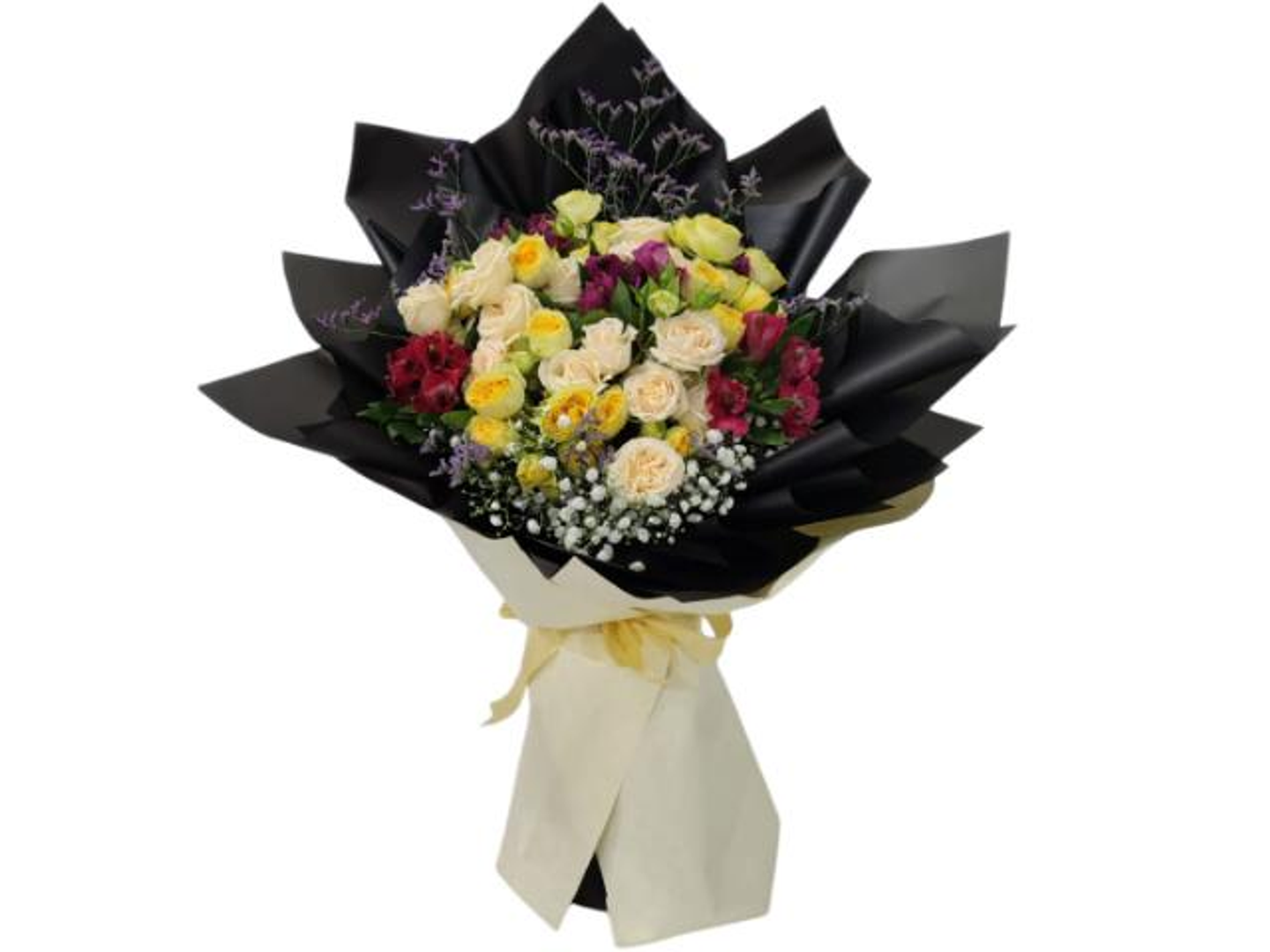 Baby Rose Yellowcreme Varieties Bouquet 237