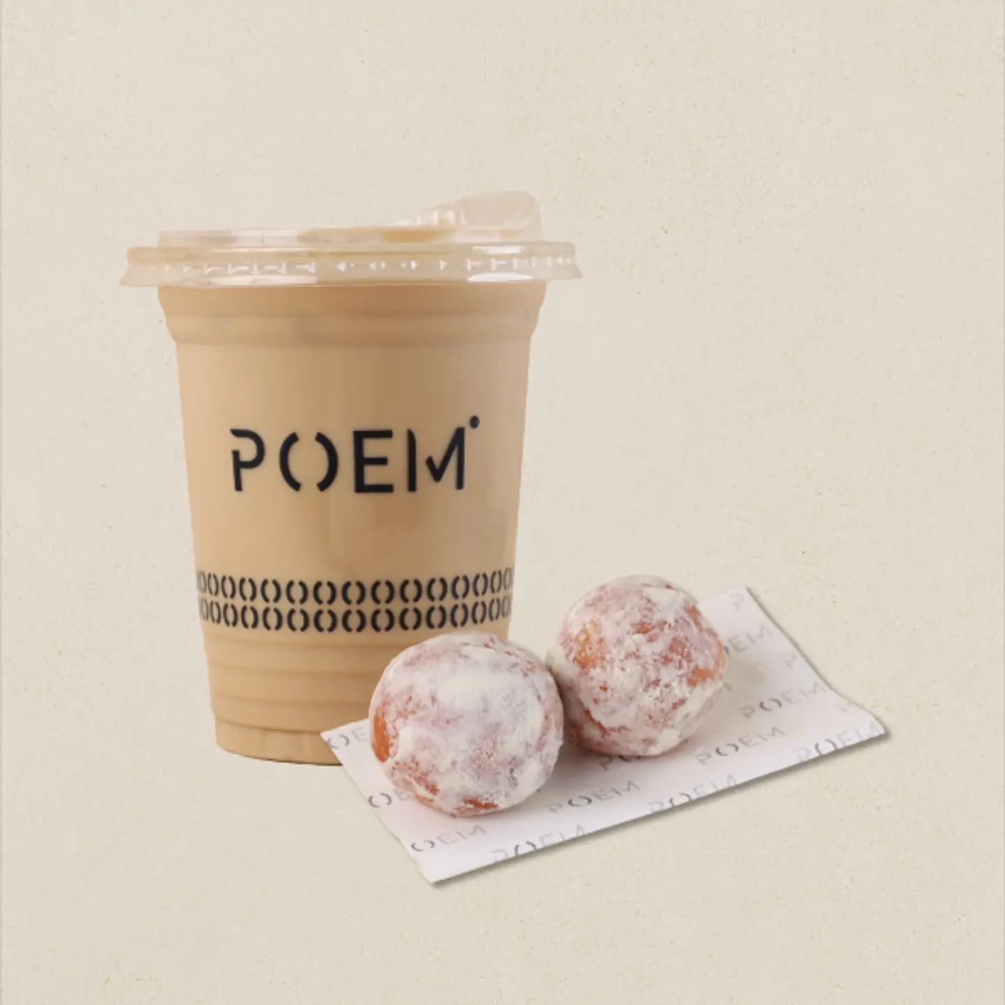 Ice Latte + Donut