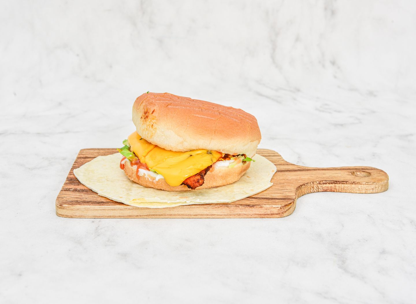 Double Chicken Burger