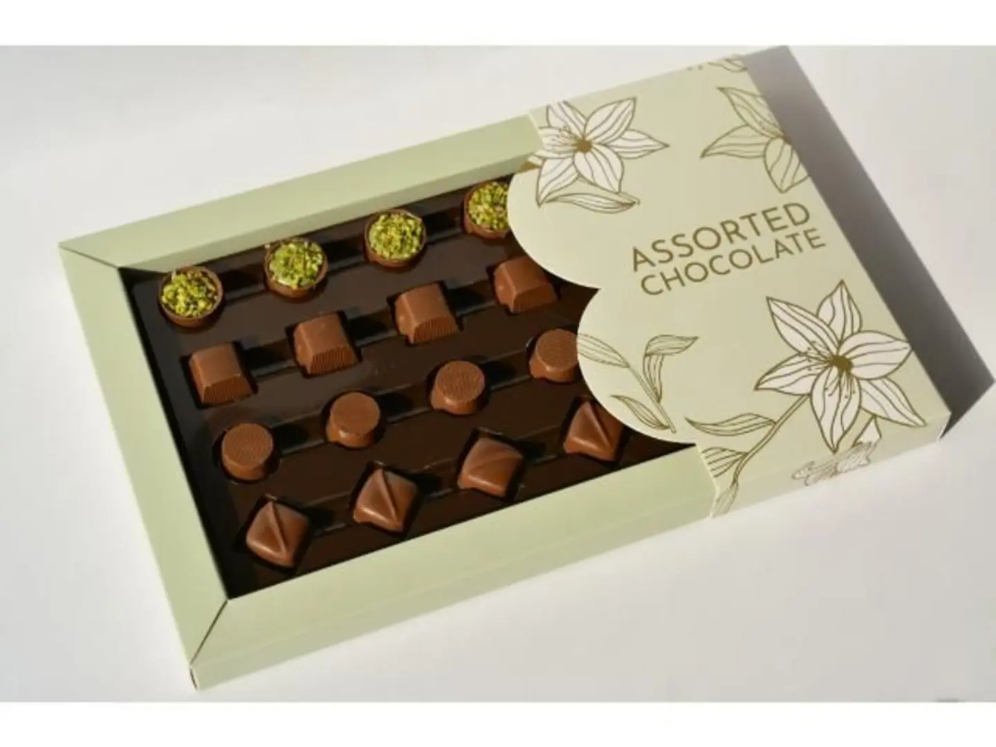 Belgian Chocolate Box With Assorted Fillings 23