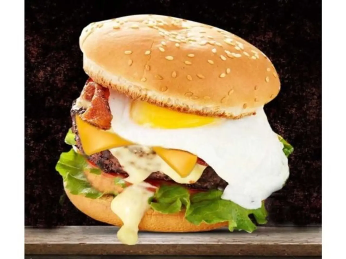 Beef Burger With Egg