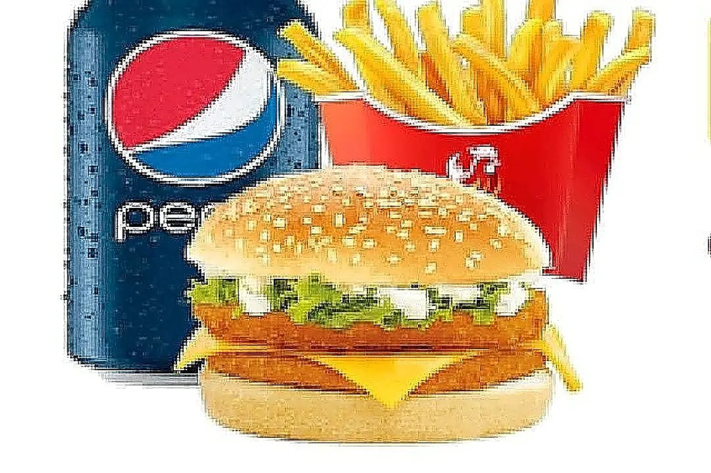 Chicken Burger Double Meal