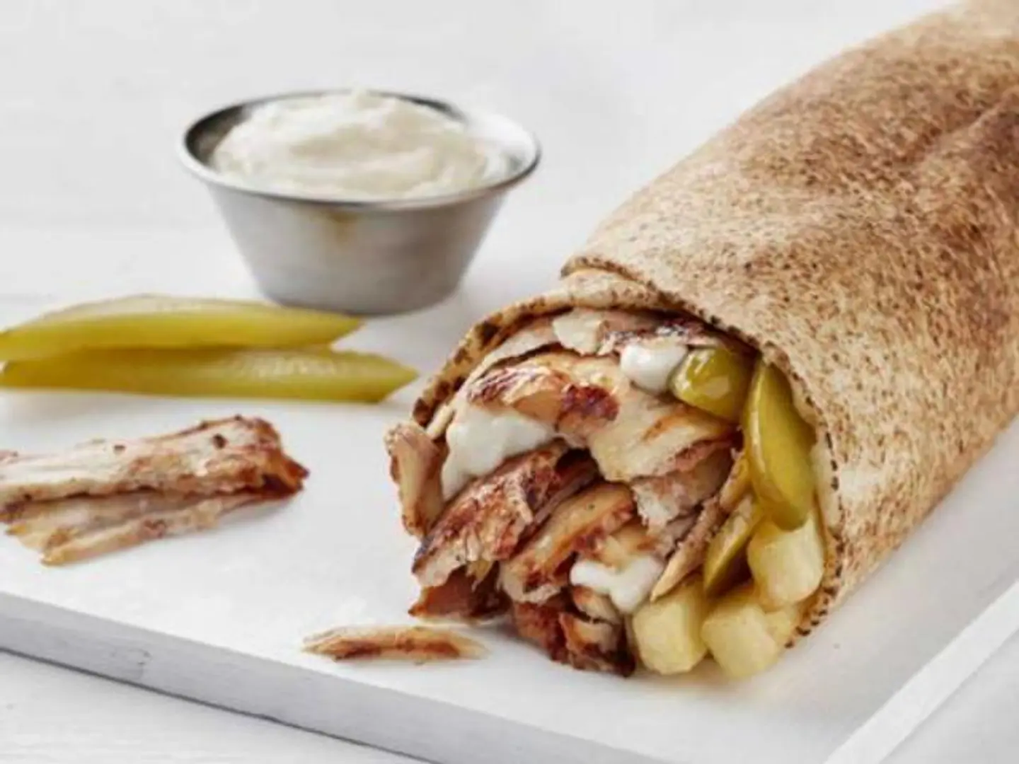 Sandwich Shawarma Sarukh With Cheese
