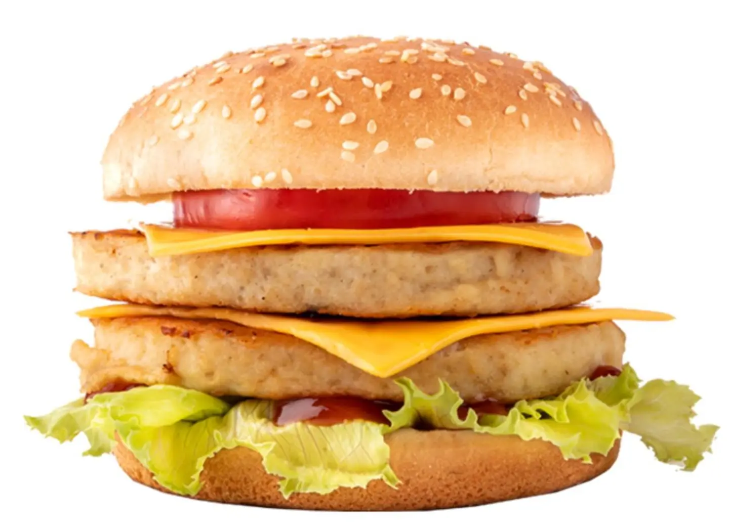 Double Chicken Burger