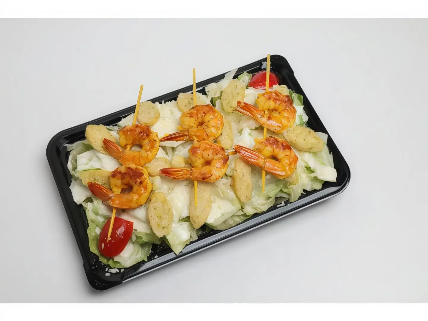 Caesar Salad With Shrimp