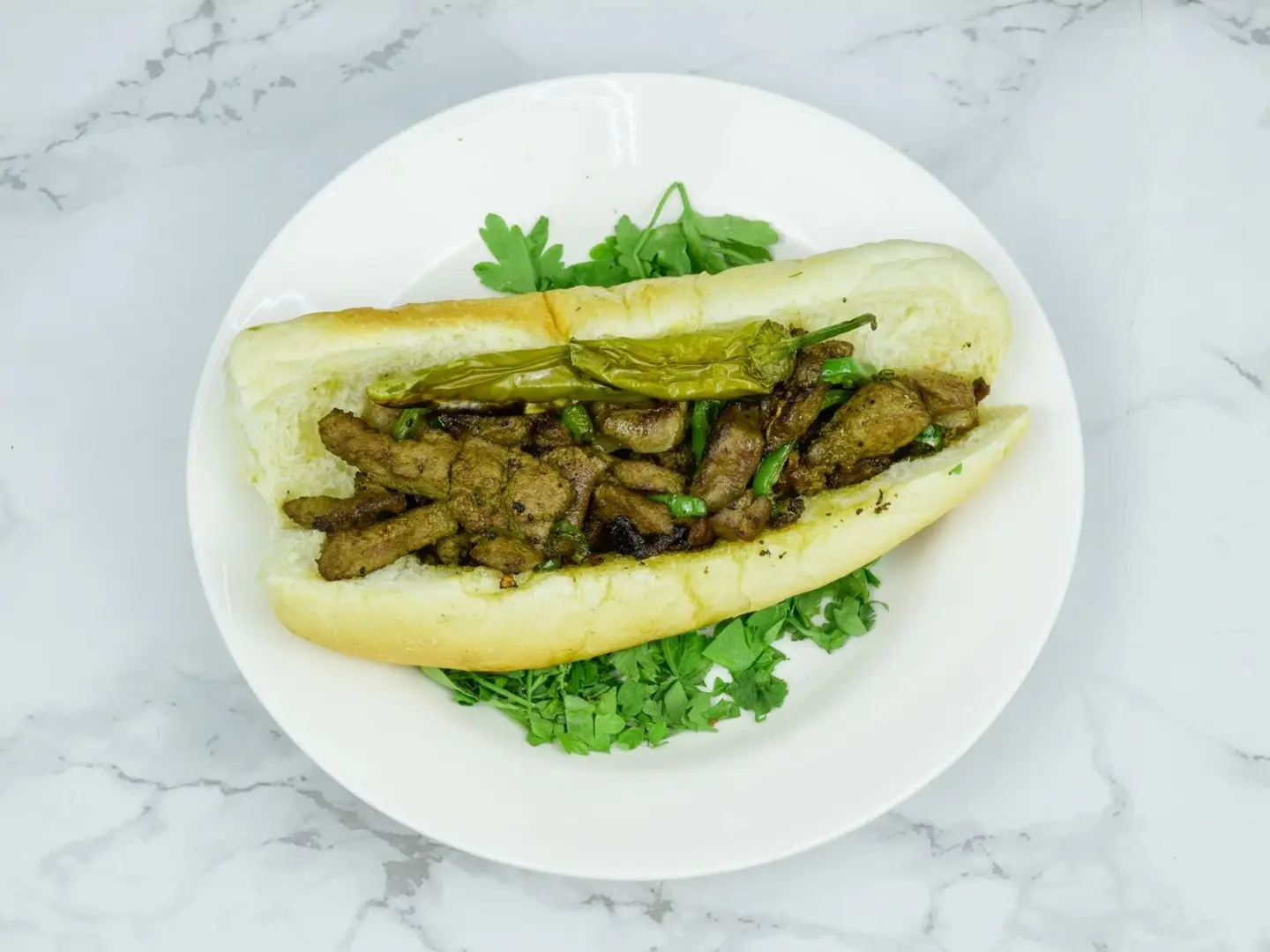 Alexandrian Liver Sandwich