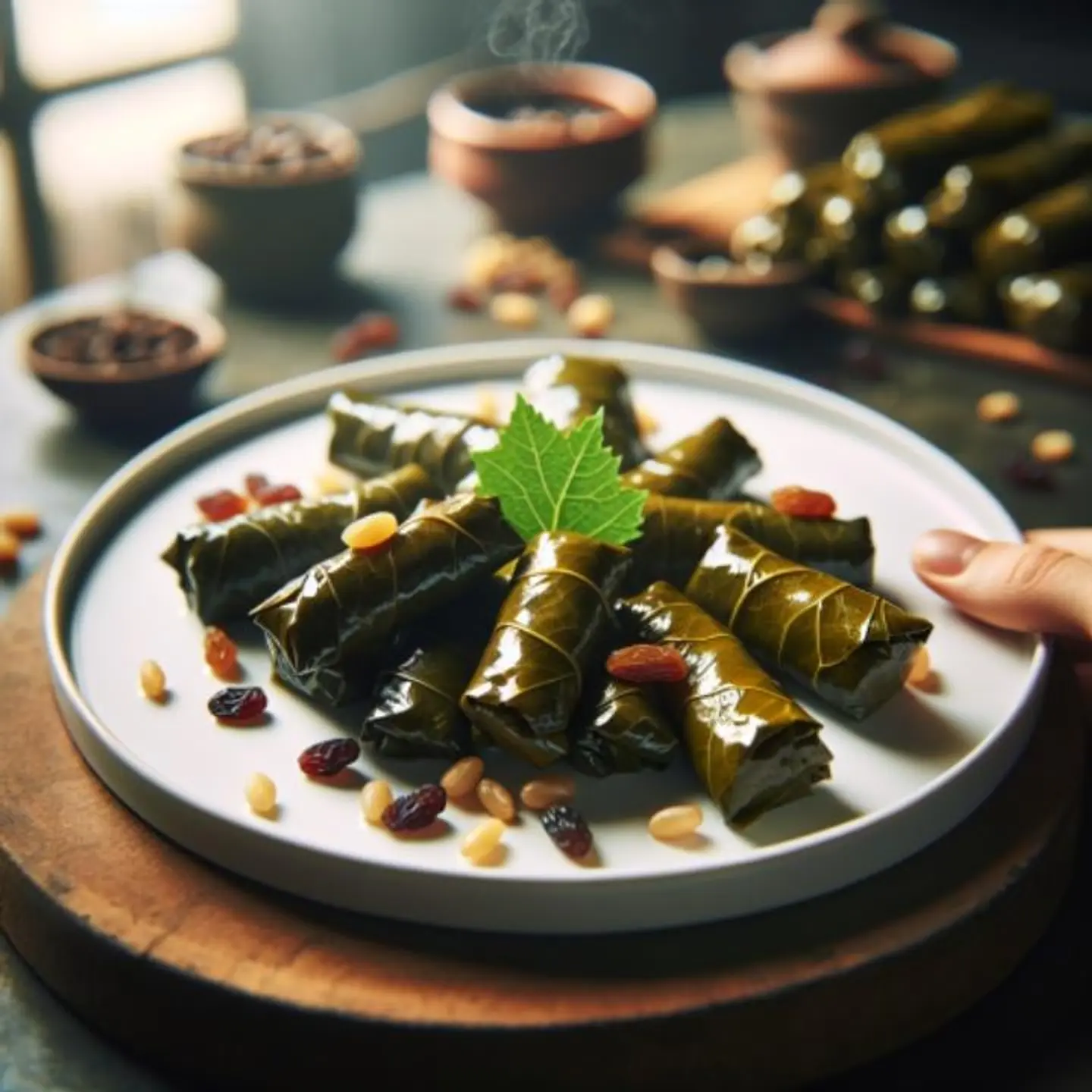 Stuffed Grape Leaves