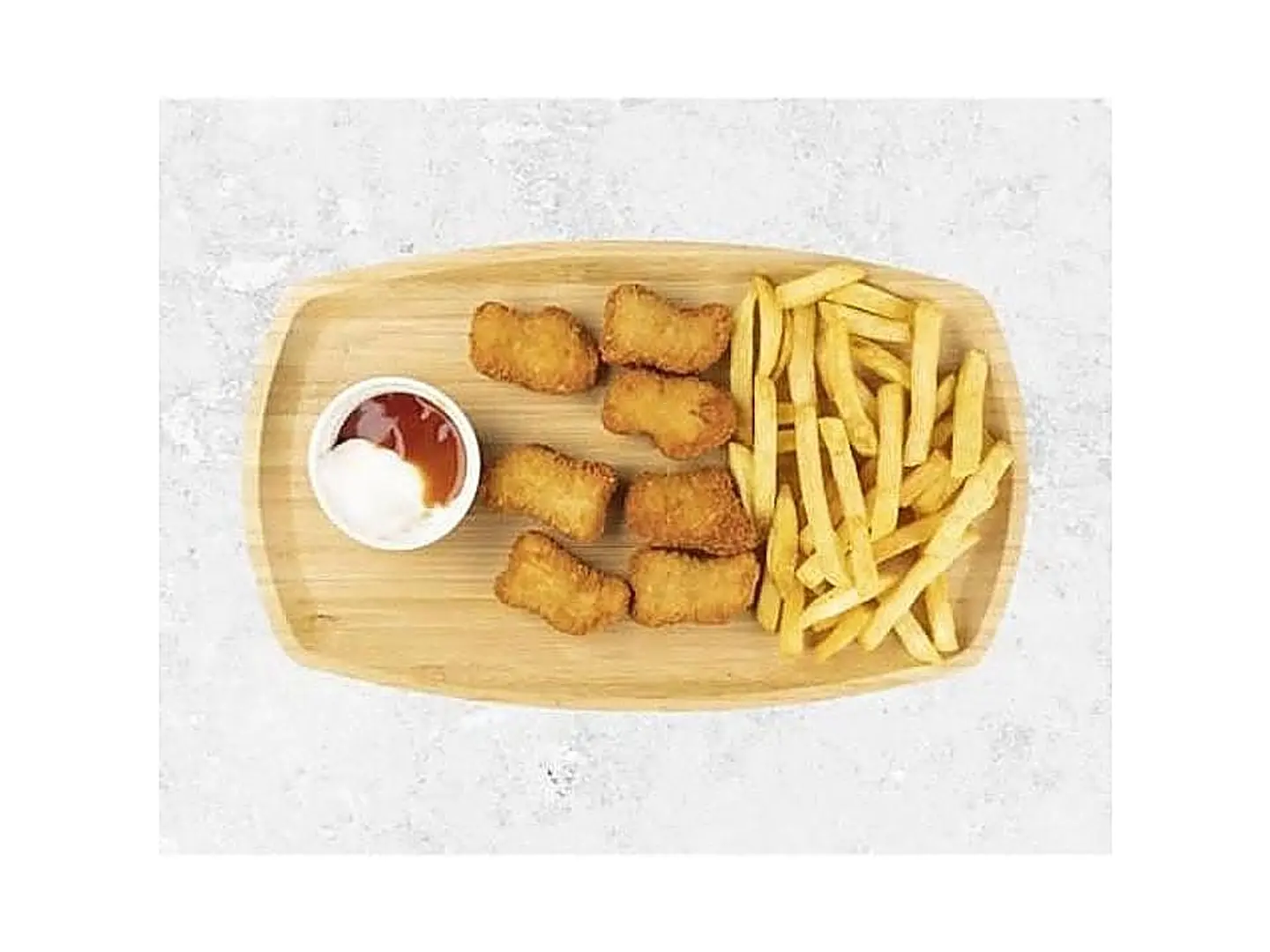 صحن مسحب دجاج حراق