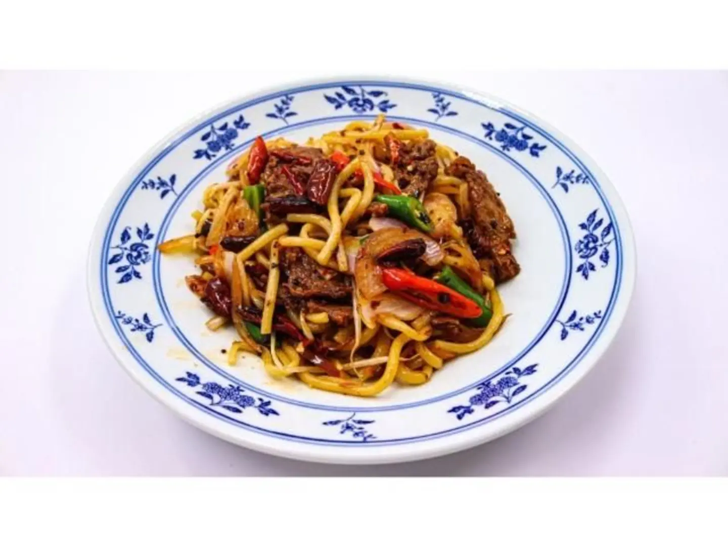 Fried Noodles With Fried Beef