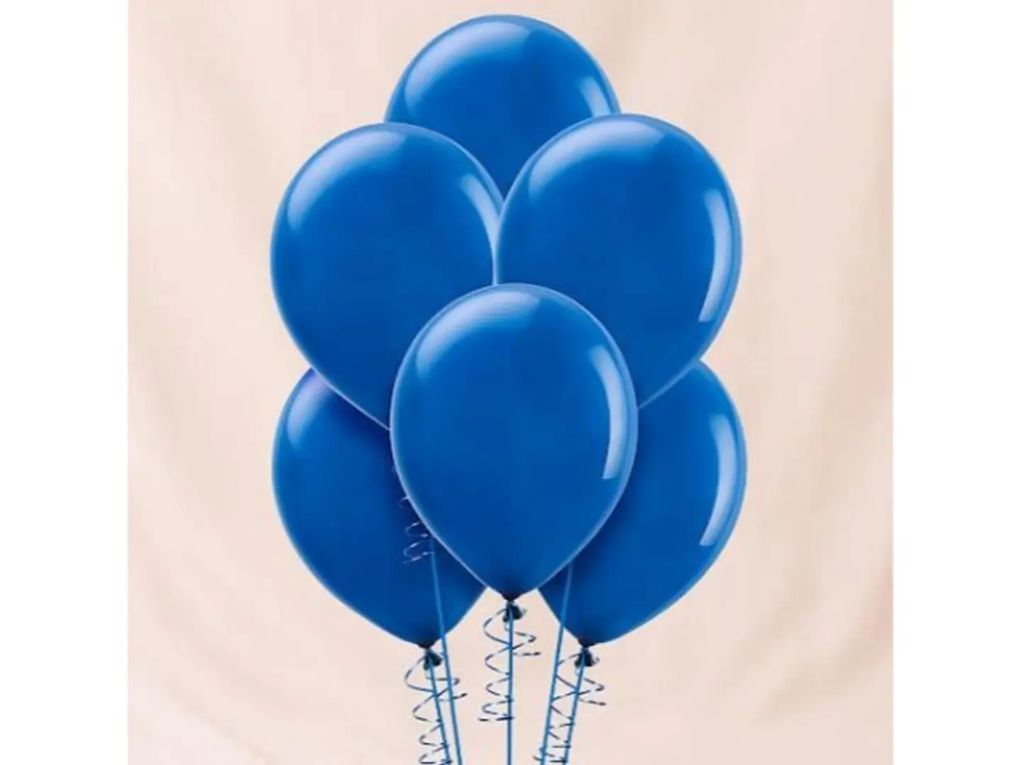 Blue Helium Balloons